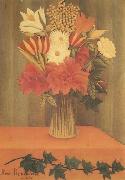 Henri Rousseau Bouquet of Flowers oil painting artist
